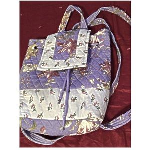 Bed Bath & Beyond Quilted Mini Backpack Floral